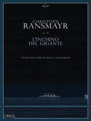 cover image of L'inchino del gigante